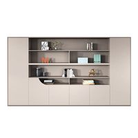 WJG-230X Armoire de classement en bois moderne et simple avec tiroirs démontables sans serrure pour usage commercial et de bureau
