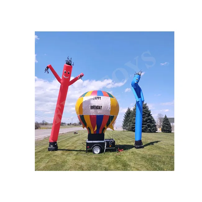 Fun-brazo inflable para hombre, balancín de aire con soplador de aire para eventos al aire libre