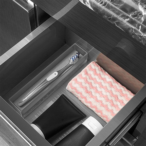 Nhà máy-Tùy chỉnh phòng tắm hộp lưu trữ, giá cực thấp Acrylic bàn chải đánh răng hộp lưu trữ hộp hiển thị - Product Image 6