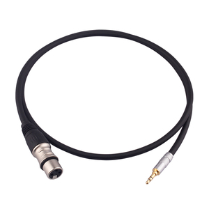 Câble Stéréo Professionnel 3,5 mm vers XLR Équilibré pour Console <span class=keywords><strong>de</strong></span> <span class=keywords><strong>Mixage</strong></span> et Alimentation Phantom - Product Image 2
