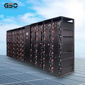 Système de stockage d'énergie industriel GSO banque d'alimentation d'urgence 384V 800AH conteneur de stockage d'énergie 300kwh conteneur de batterie