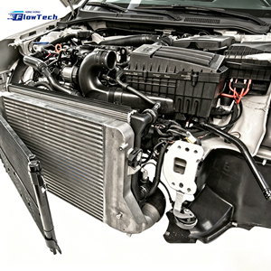 Direct Fit Front Mount Intercooler Kit for Volkswagen MK5 MK6 2.0T TSI/FSI, No Bumper Trimming Required, <b>Plug</b> <b>and</b> <b>Play</b> - Product Image 5