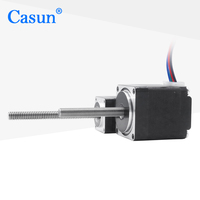 Actionneur linéaire NEMA8, prix incroyable, Tr5x2, usine chinoise, 0,4A, moteurs linéaires 28 mm, NEMA 8, micro vis à billes, moteur pas à pas
