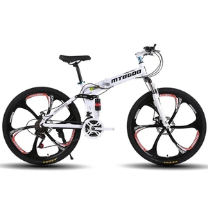 Vélo chaud avec freins à disque alliage d'aluminium Bicicleta 26 pouces vélo de montagne pliant kesepeda moins cher Cycle sport vtt <span class=keywords><strong>B</strong></span> - Product Image 6