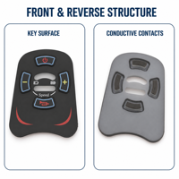 Clavier en silicone pour dispositif de mobilité médicale, pour télécommande de fauteuil roulant, tapis de clavier conducteur