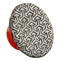 PMS 2 pouces 5CM petite feuille de meulage Quartz Jade céramique polissage humide sur pierre métal électrolytique diamant tampons de polissage