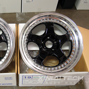 ล้อฟอร์จ XINLAI สีดำโครเมียมแบบเปิดซี่ลวดลายดิสลึก 2 ชิ้น ขนาด 26 นิ้ว 5x120 5x112 สำหรับการประกอบชุดสมรรถนะสูงแบบดิสลึก - Product Image 4