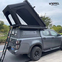 Tente de toit WinFull RTT002 pour SUV, double couche, quatre saisons, imperméable, coupe-vent, en alliage d'aluminium, ouverture automatique rapide, sans montage