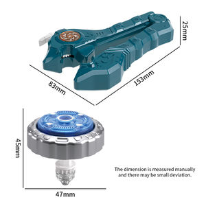 Toupie de combat pour enfants, ancienne toupie à faire tourner pour les jeux de fête - Product Image 6