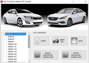 สำหรับ Kia สำหรับ Hyundai IMMO OFF Studio ใช้งานร่วมกับ <span class=keywords><strong>KEYGEN</strong></span> แบบออฟไลน์ไม่จำกัดจำนวน สำหรับ S-IMENS C-ONTIMENTAL S-IMK D-ELPHI B-S-H K-EFICO - Product Image 3