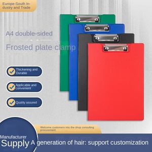 OU Nan <span class=keywords><strong>A4</strong></span> hai mặt Frosted Board Clip sinh viên kiểm tra giấy thư mục các tông dữ liệu tổ chức cho nộp hồ sơ sản phẩm - Product Image 2
