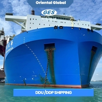 Service d'expédition maritime FBA pas cher, agent d'expédition de fret DDP Chine vers porte-à-porte LCL+Express 40-45 jours