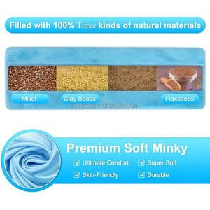 Almohadilla térmica para microondas para aliviar el dolor de espalda, compresa térmica pesada para calambres, ciática, cintura, estómago, cadera y dolores musculares - Product Image 6