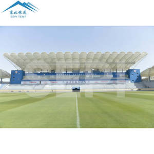 Nhà Máy Tùy Chỉnh Cấu Trúc Thép Pvdf Bìa Ngoài Trời Mọi Thời Tiết Sân Vận Động Grandstand Bleacher Cấu Trúc Màng Lều - Product Image 3