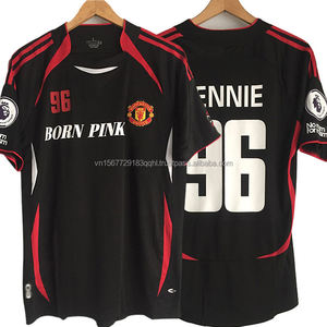 Camiseta Deportiva de Fútbol Unisex de Secado Rápido y Transpirable con Estampado Digital Personalizado para Hombre y Mujer, Corte Holgado, Manga Corta - Product Image 4