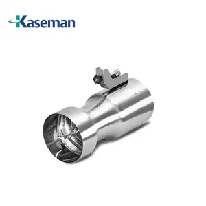 Kaseman 10 inch KCV compact constant venturi valve pressure independent SUS304 VAV HVAC air supplier venturi valve for cleanroom