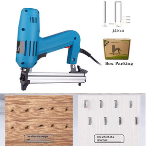 LONSLEY Engrapadora Eléctrica 2 en 1 F30 y Clavadora de <span class=keywords><strong>Clavos</strong></span> sin Cabeza con Motor sin Escobillas, Velocidad de 120 <span class=keywords><strong>Clavos</strong></span>/min para Bricolaje y Trabajos en Madera - Product Image 6