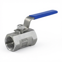 Válvulas de Bola Manuales de Acero Inoxidable Estándar Universal de 1 Pieza con Especificaciones Personalizadas OEM para Agua, Aceite, Gas y Productos Químicos Industriales