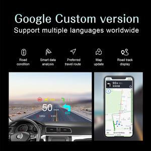 Écran couleur HUD de navigation <span class=keywords><strong>C1</strong></span> pour voiture avec prise en charge OBD, projection de vitesse portable et personnalisation - Product Image 4