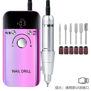 45000RPM Rechargeable Brushless Nail <b>Drill</b> Machine Plastic Low Noise Portable Electric E File for Salon Home - Product Image 2