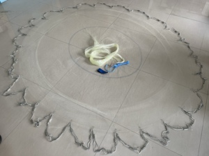 Factory Wholesale 9ft-13ft Japanese Style <strong>Drawstring</strong> Cast <strong>Net</strong> Line Fishing <strong>Net</strong> - Product Image 5