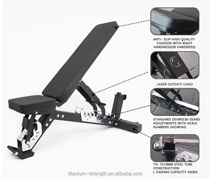 Panca da <span class=keywords><strong>Palestra</strong></span> Commerciale Regolabile Nuova Collezione 2026 per Centri Fitness, Panca Pesi a <span class=keywords><strong>Zero</strong></span> Spazi da 1000L - Product Image 3
