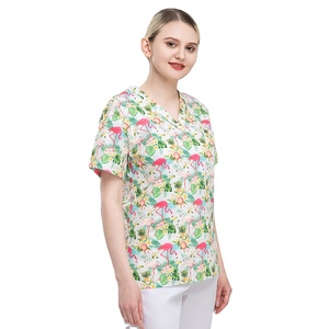 OEM al por mayor <span class=keywords><strong>nutricionista</strong></span> uniforme médico mujeres Scrub Set Scrubs uniformes conjuntos médico Hospital quirúrgico - Product Image 5