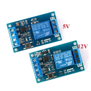 Módulo de Relé Bistable 5V/12V, Módulo de Relé de un Solo Botón, Interruptor de Modificación de Coche con un Solo Toque, Arranque-Parada, Autobloqueo - Product Image 1