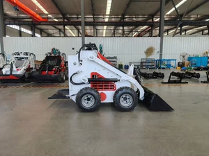 निर्माता मिनी लॉडर्स छोटे फार्मिंग फ्रंट लोडर 0.89 टन कृषि मिनी स्किड स्टीड लोडर - Product Image 2