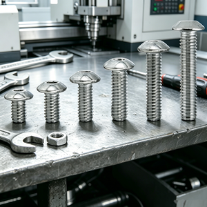 High Durability Galvanized ISO Allen Round Screw Vietnam Full Auto Manufacture <b>Fastener</b> Global Export To Fifty Plus Countries - Product Image 1
