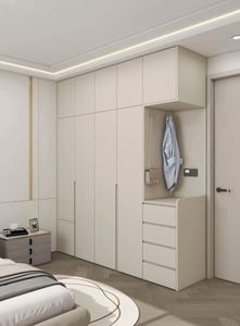 Armario de almacenamiento de colores personalizados de alta calidad Diseño popular de armario con tablero de partículas - Product Image 4