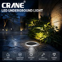 Lampe LED encastrée demi-lune extérieure 1W DC12-24V à coupure directionnelle unique pour marches et villas D25-BY