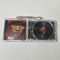 Ensemble de porte-clés pour album photo de musique Kpop en acrylique NFC Mini CD Case