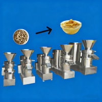 Broyeur électrique commercial à colloides pour beurre de cacahuète, crème glacée, enrobage au chocolat, cacao, approuvé pour les noix