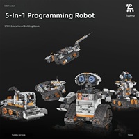 教育型 MOC DIY 定制可编程机器人编程玩具 APP 控制塑料积木套装 适合儿童 STEM 礼物