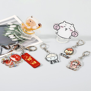 Porte-clés en acrylique <span class=keywords><strong>Pikachu</strong></span> de dessin animé Pokemon, accessoire de sac bidimensionnel - Product Image 4