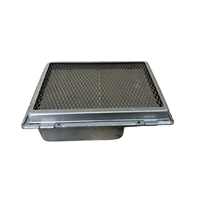 Brûleur à gaz infrarouge en céramique robuste et durable à pression moyenne avec grille, à haut rendement thermique