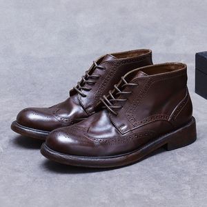 Mocasines de Cuero para Hombre, Modelo 2026, con Suela de Goma Suave, Parte Superior de Cuero Vacuno de Primera Calidad, Estilo Casual para Otoño - Product Image 1