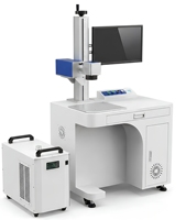 Nouvelle machine de marquage laser UV à refroidissement par eau, micro-gravure sans charbon, fichiers DXF. CNC haute précision pour la gravure de circuits imprimés en verre