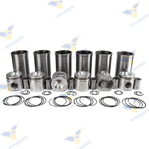 116MM 6081 6081T Cylinder Liner Kit For John Deere Engine Overhaul Kit RE70689 RE503528 TR116236