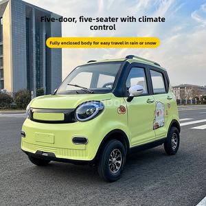 Nuevo Diseño de Auto Eléctrico Mini de 5 Puertas y 4 Asientos, Vehículo de Baja Velocidad de 4 Ruedas para el Desplazamiento Diario de Adultos - Product Image 3