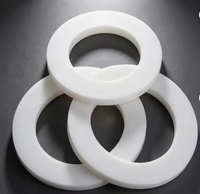 Joint d'étanchéité à bride en PTFE vierge 100 % pur, découpé en feuille, non toxique, résistant aux produits chimiques