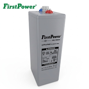 Batterie solaire FirstPower 2V 500Ah, cellules solaires au plomb-acide scellées, utilisée pour les alarmes incendie, les dispositifs de sécurité et les instruments électroniques. - Product Image 1