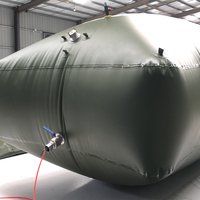 10000 litres PVC bâche oreiller souple réservoir de stockage d'huile pliable gonflable vessie flexible pour une utilisation en extérieur