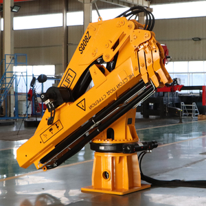 Grue marine BOB-LIFT 4 à 10 tonnes pour travaux de pont de navires côtiers, grue à flèche articulée pour bateaux 14,4 m 8000 kg - Product Image 1