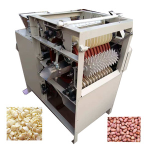 Machine à éplucher les pois chiches de lentilles Badam de type humide de haute qualité Machine à éplucher la peau d'arachide humide Machine à éplucher les arachides - Product Image 2