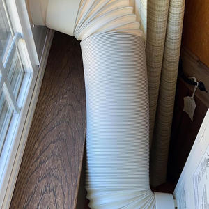 Pièces de rechange de climatiseur domestique portable 5.0/5.9 pouces de diamètre 80 pouces de longueur conduit manuel usine PP tuyau de ventilation tuyau d'échappement - Product Image 5