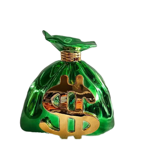 Haute qualité grandeur nature Dollar sac d'argent Sculpture créative résine artisanat pour intérieur décor à la maison <span class=keywords><strong>Art</strong></span> galerie personnage noël - Product Image 4
