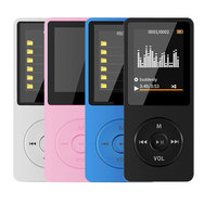 Meilleurs cadeaux de Noël, lecteur MP4 FM radio MP3 avec batterie, enregistreur vocal avec écran TFT HD pour enfants et personnes âgées
