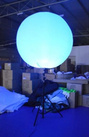 Ballon sur trépied personnalisé ballon publicitaire gonflable éclairage gonflable publicité ballon lumineux à LED avec support